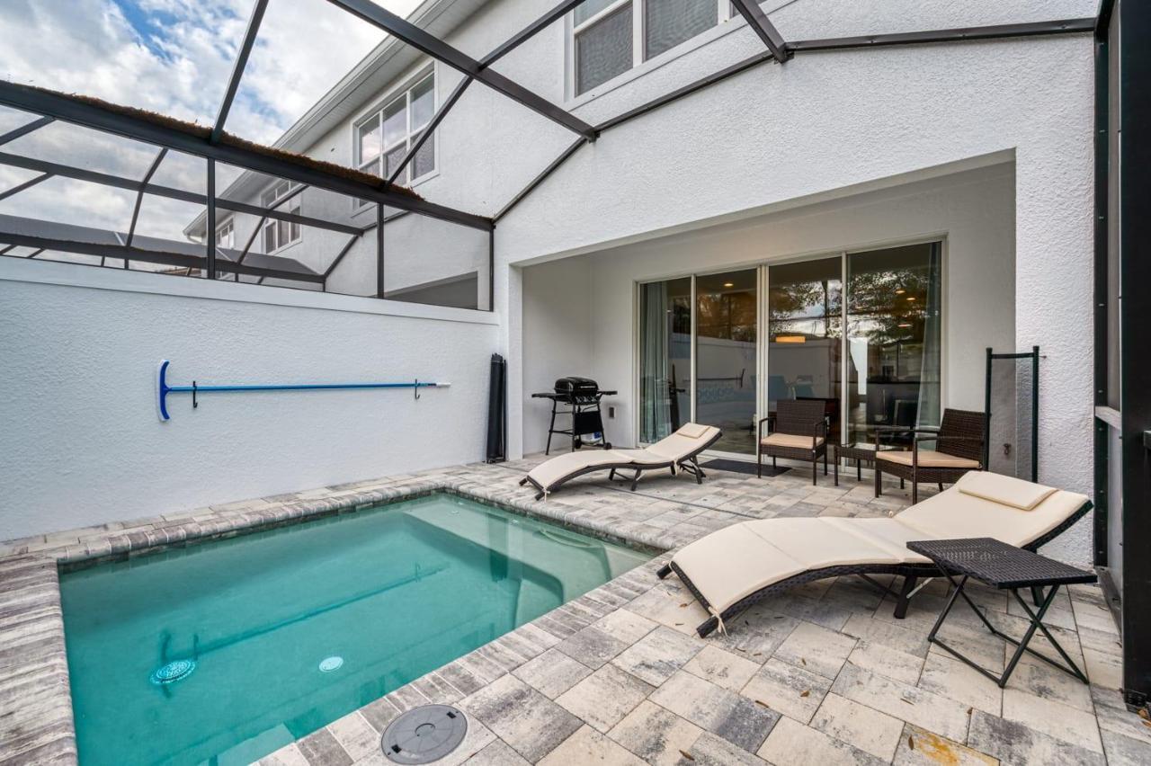 Pleasant Townhome With Private Pool Near Disney Four Corners Exterior foto